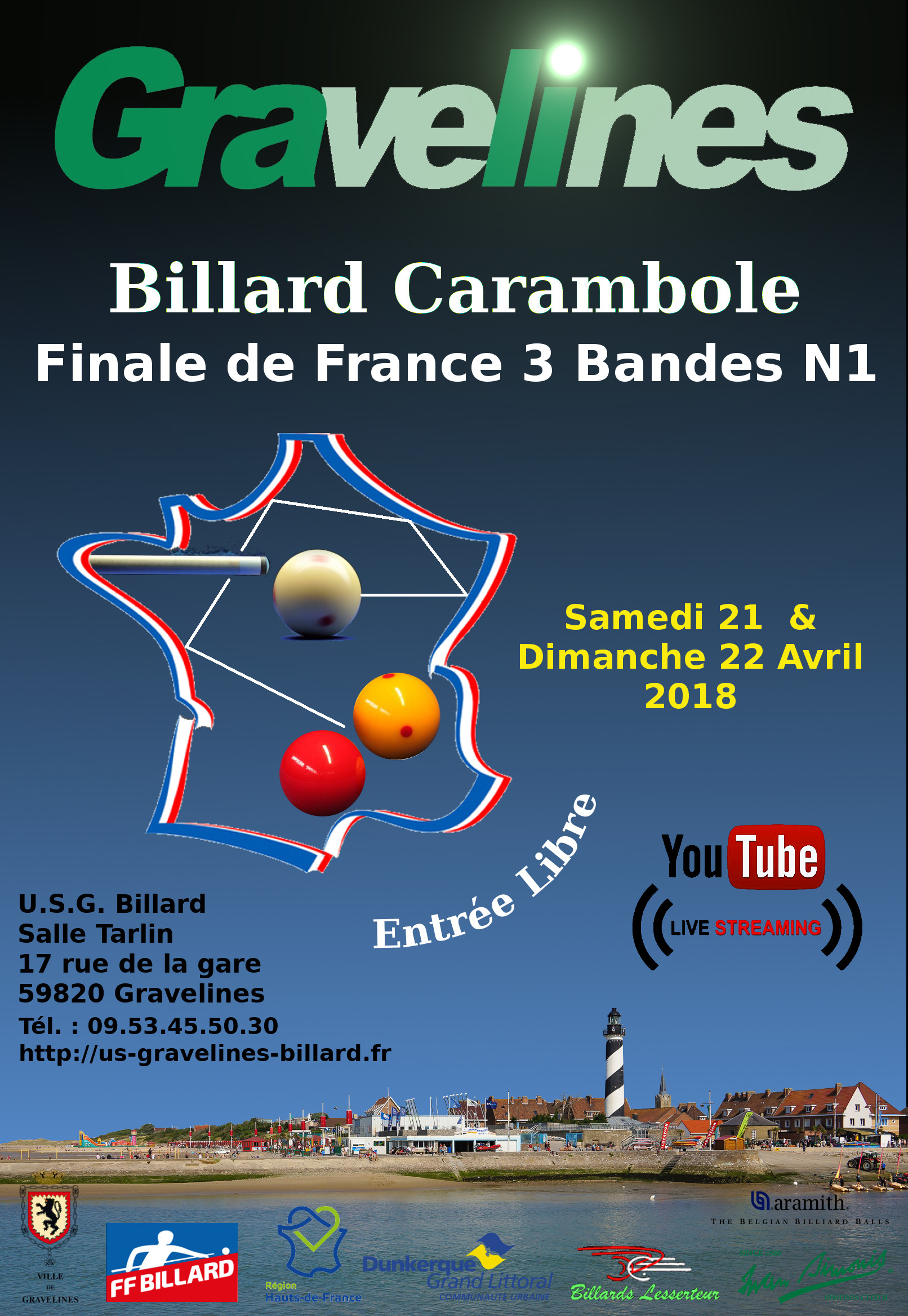 Affiche 3Bandes N1 2018